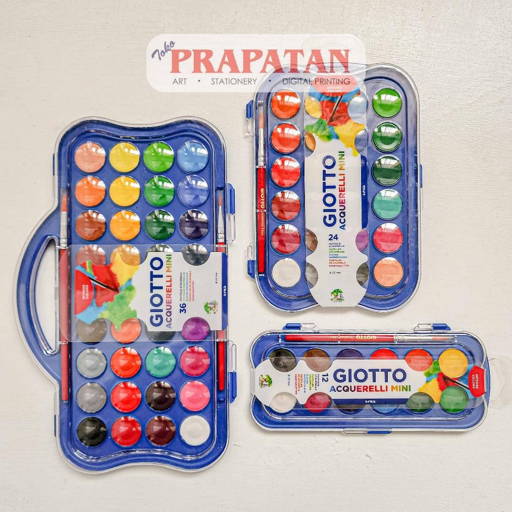 

Giotto Acquerelli MINI Watercolor Cake Set | Cat Air Set Nugi