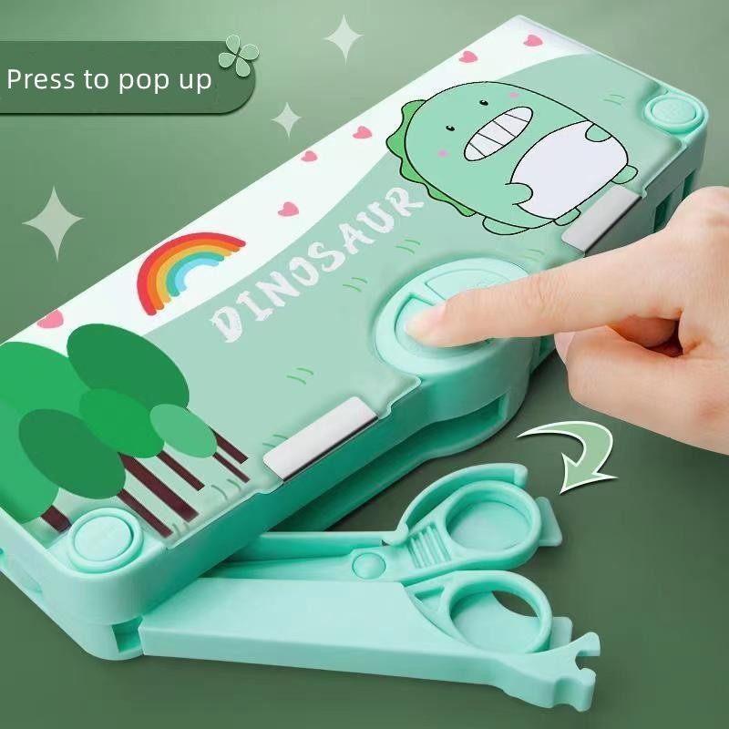 

Tempat Pensil Multifungsi Kartun, Tempat Pensil Multifungsi Anak Berkapasitas Besar/Tempat Pensil Yang Menyenangkan