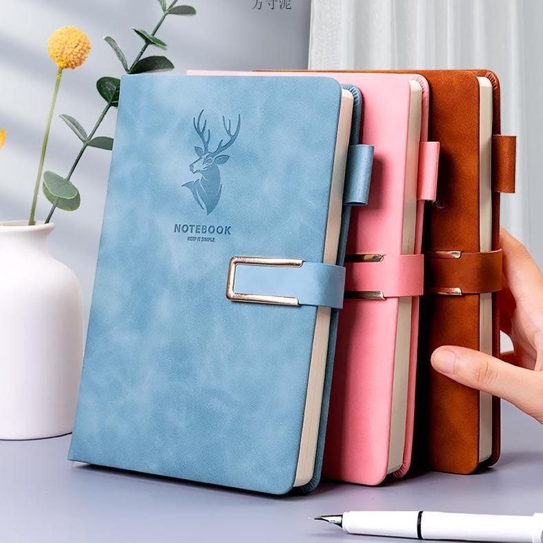 

Super Thick A5 Notebook Daily Weekly Planner Personal Agenda Business Notepad Office School Supplies 200Pages/360Pages Nugi
