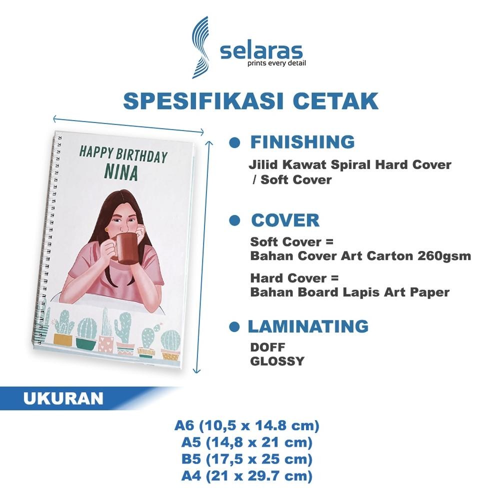 

Hard Cover / Soft Cover Finishing Jilid Spiral Nugi