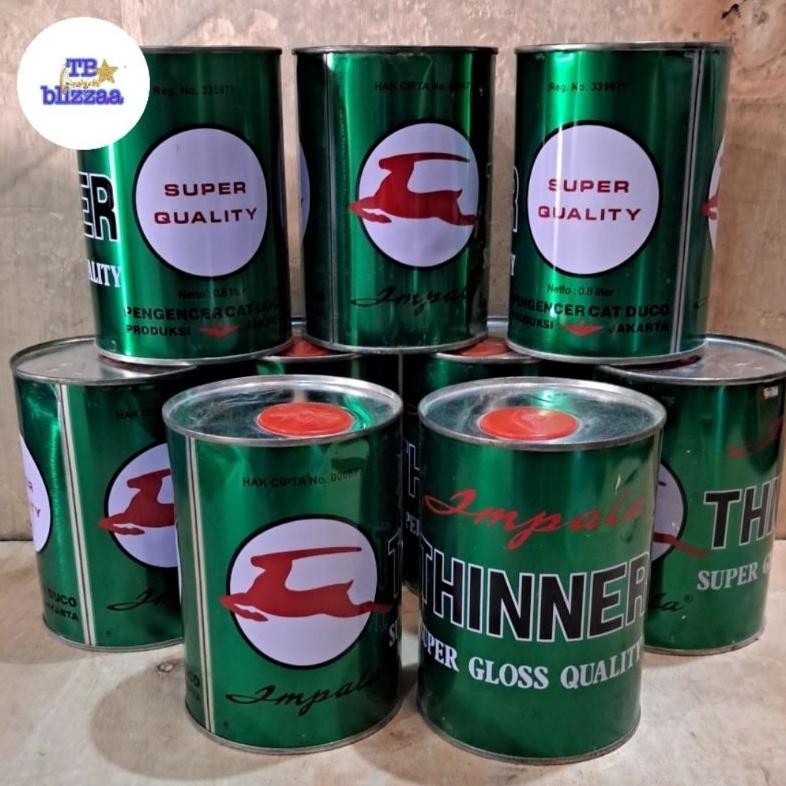 Thiner Impala 1liter Tiner Impala 1liter Thinner Impala Kaleng 1ltr Thiner ND Super Gloss Impala 1L 