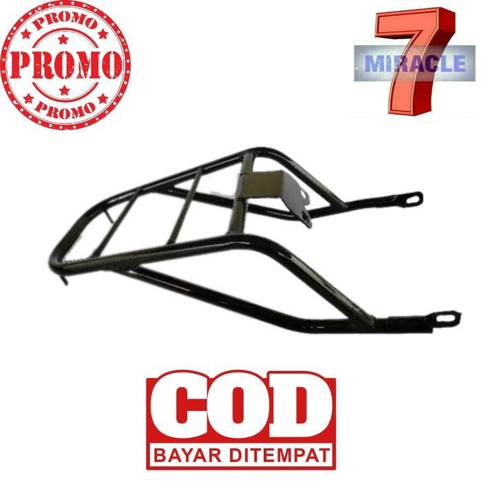 (Promo) Behel Motor Dt 100 Rak Belakang Dt100 Dt 100 Honda Dt100 Begel Tempat Barang Asesoris Motor 