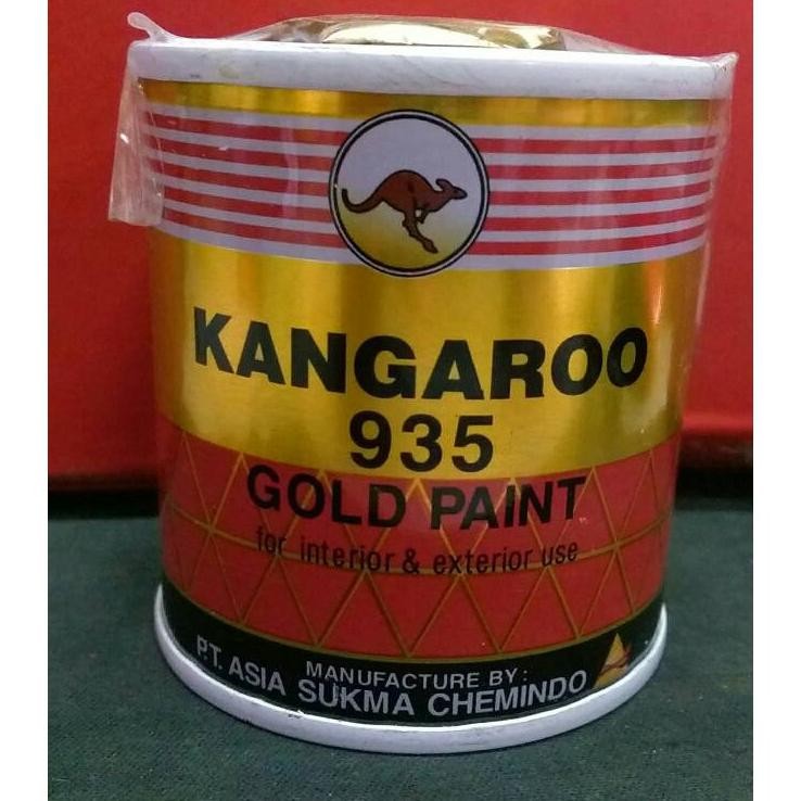 

CAT WARNA EMAS KANGAROO GOLD 935 ( 1 KG ) / CAT MINYAK BESI KANGGURU Nugi