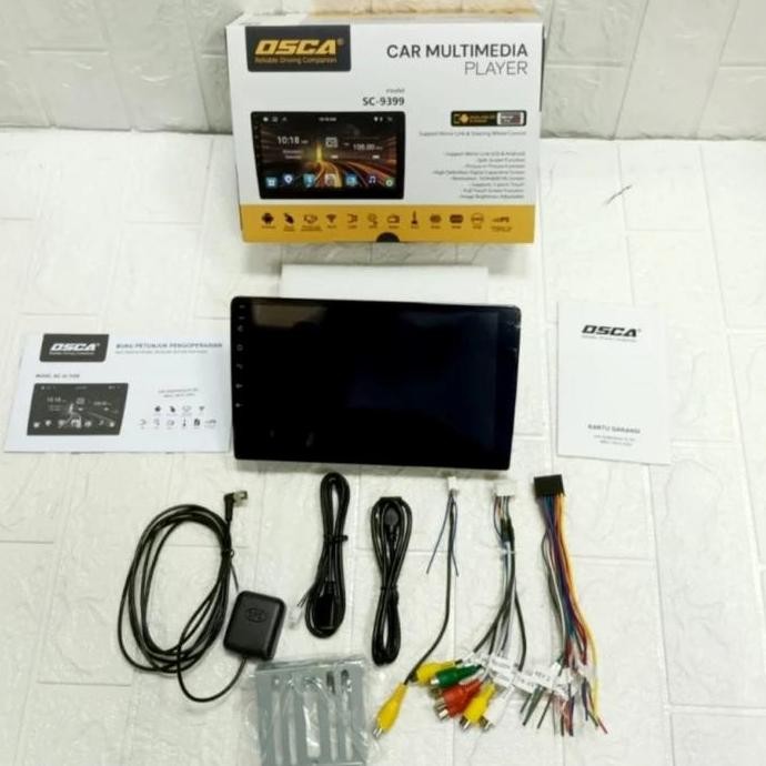 head unit android 9 inch osca ram 2/32 gb