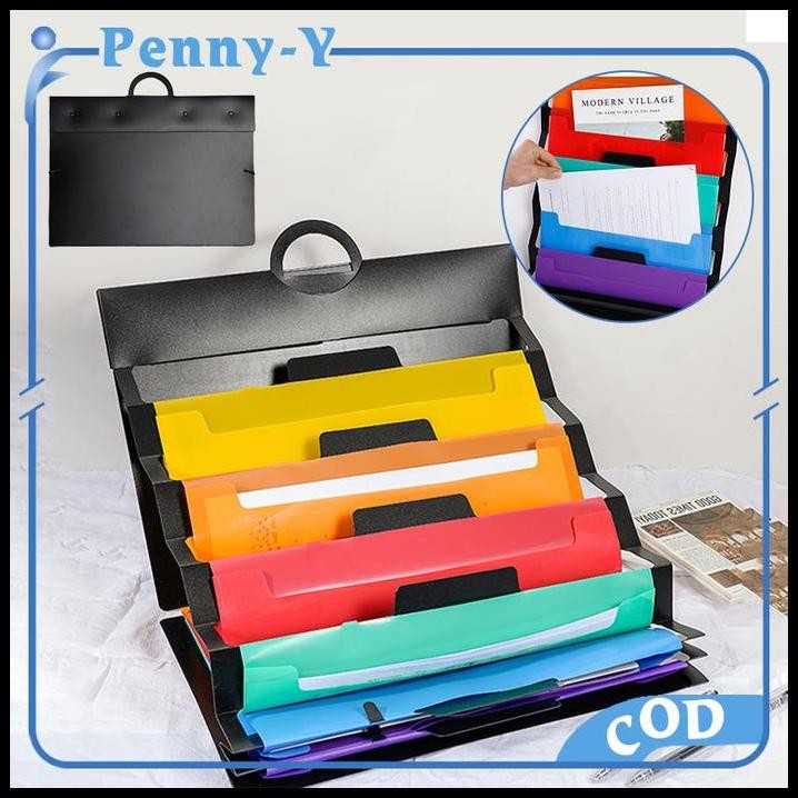 

Rak File Gantung 6 Kisi Folder File Dokumen Multifungsi File Folder A4
