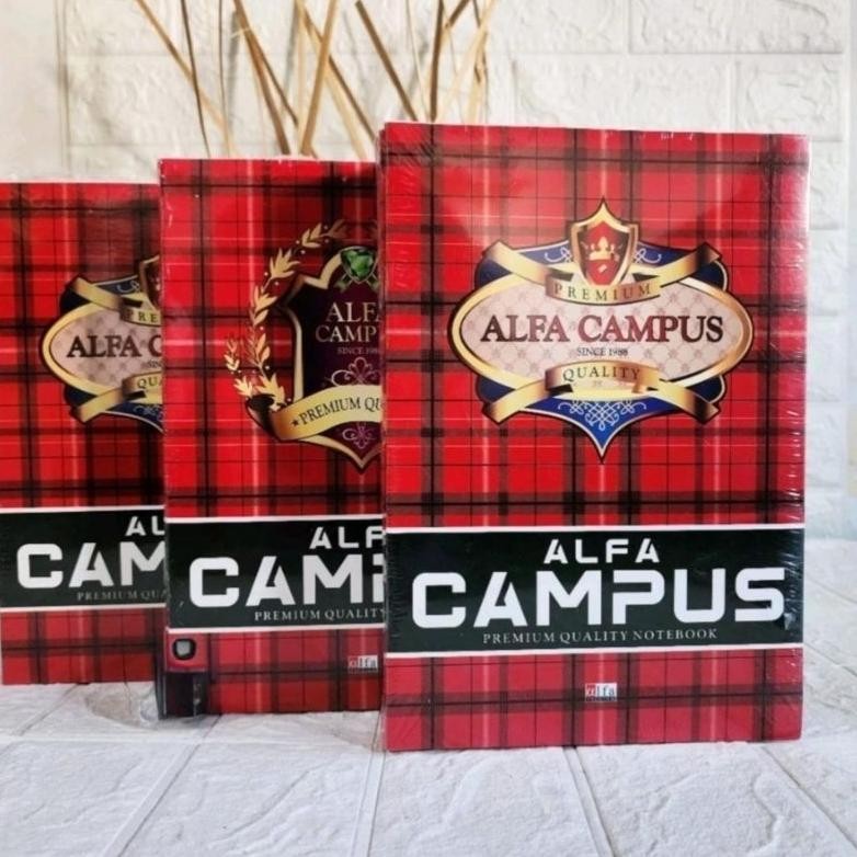 

Buku Tulis ALFA Campus Ukuran Boxy Maxy Panjang Isi 50 Lembar 10 Buku. Nugi
