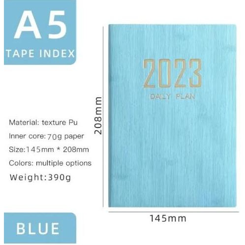 Tersedia Planner Notebook A5 176 Halaman - Buku Catatan Besar 2023 Aesthetic