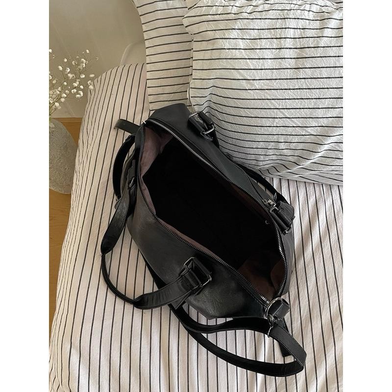 Tas Selempang Kulit Wanita Tas Cewek Jinjing Bahu Besar Luggage Travel Bag Gc 8786