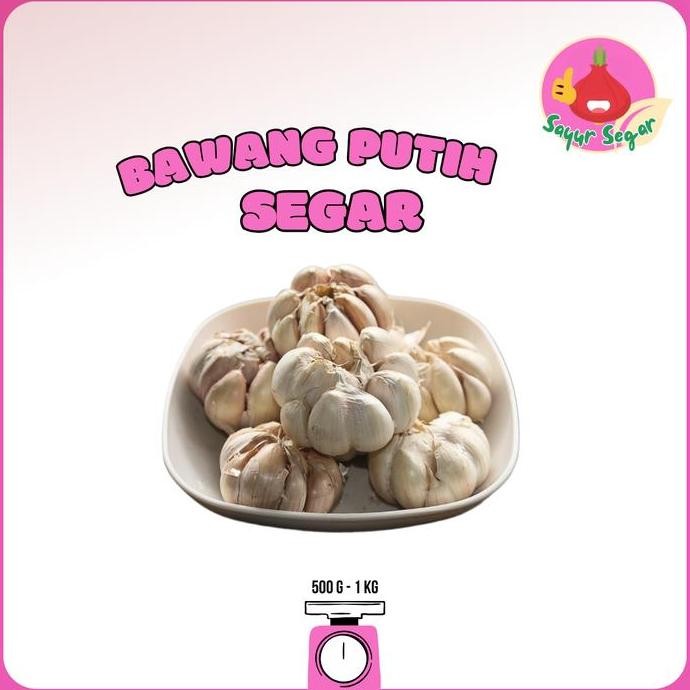 

Diskon! Bawang Putih Honan 1Kg Super Fresh Kualitas Ekspor Masakan Harian