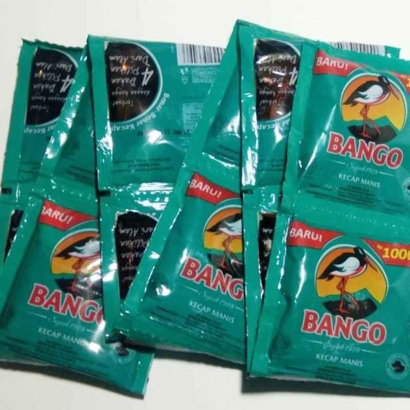 

BANGO KECAP MANIS sachet 20ml/25gr (1000 an) isi 12 sachet
