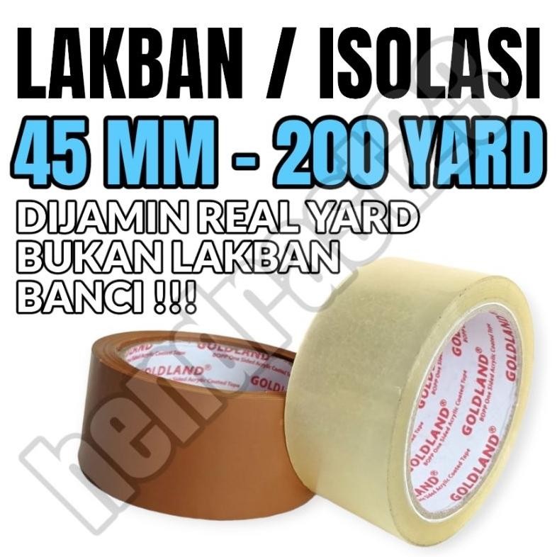 

Rd1- Lakban 200Yard 45Mm / Isolasi 200Yard 45Mm/ Lakban 200 Yard 45 Mm / Isolasi 200 Yard 45 Mm / Lakban 2 Inch 2