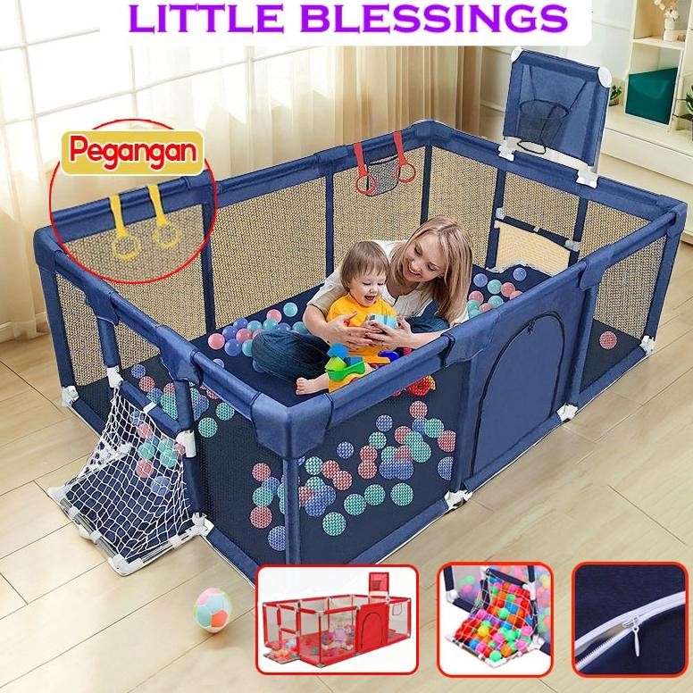 Terlaris [ Read] Kolam Mandi Bola Anak Pagar Bayi Pagar Mainan Anak Keranjang Mandi Bola Anak Kolam 