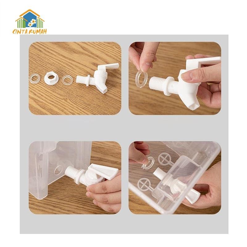 Dispenser Jus 3.5L /6.5L Dispenser Air Minum Jus Juice Botol Minum Galon Kulkas/ Dispenser Air Mini 