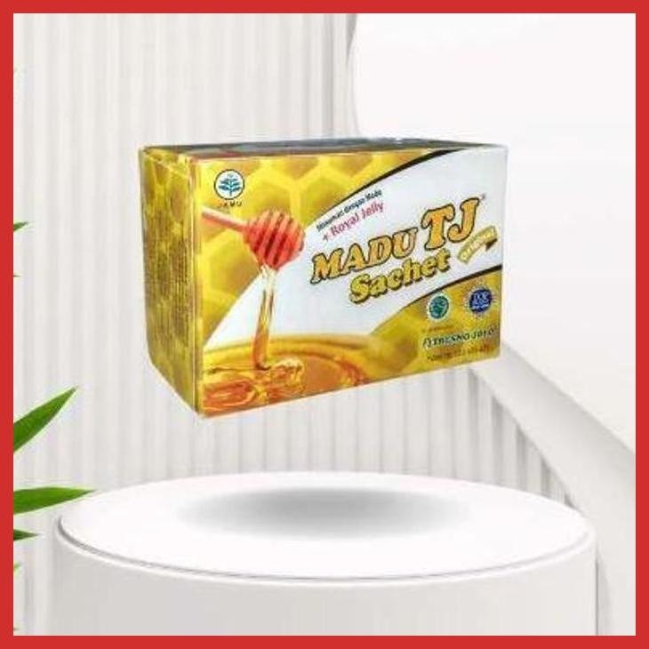 

AJMALL MADU TJ SACHET RASA STRAWBERRY JERUK ORIGINAL 1 BOX ISI 12 SACHET GOOD QUALITY