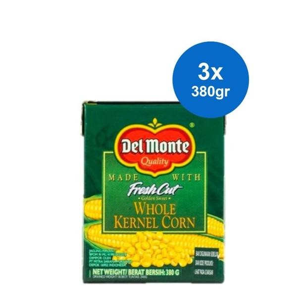 

NO_MORE Delmonte Whole Kernel Jagung Tetra 380 gr x 3