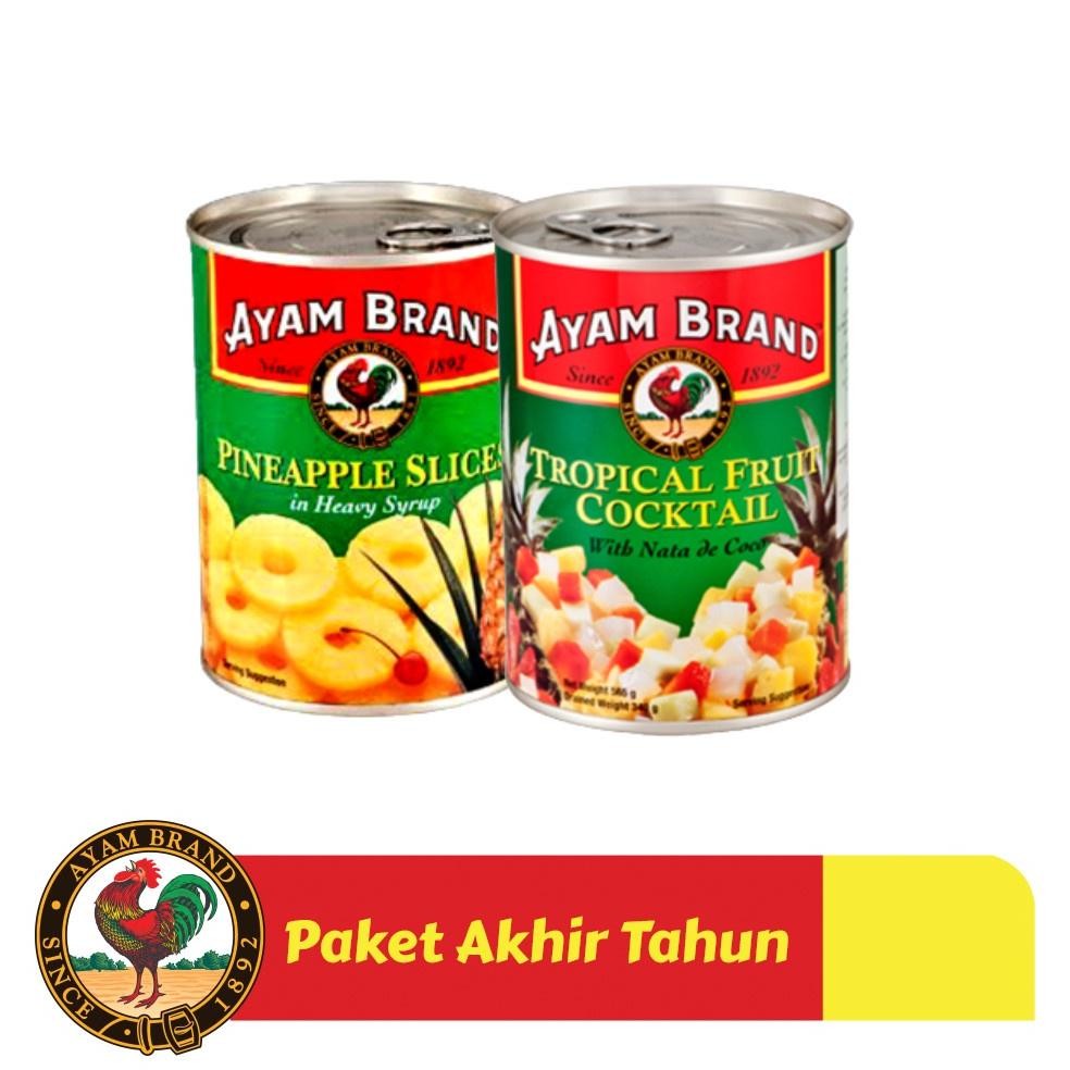 

NO_MORE Ayam Brand - Paket Buah Kaleng 565gr