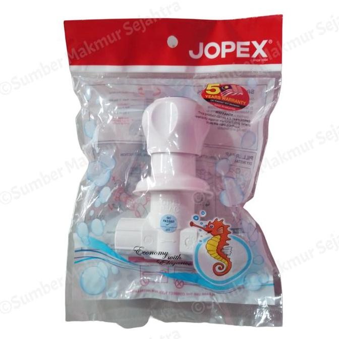 Jopex Stop Kran / Keran Shower Tanam Plastik Scf 05W -Gratisongkir