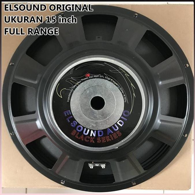 Speaker Woofer 15 Inch Elsound 15In 15Inch Full Range Original
