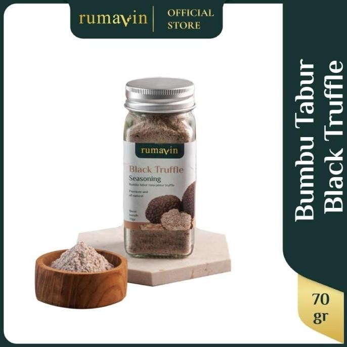 

Rumavin - Premium Bumbu Tabur Black Truffle Botol 70gr
