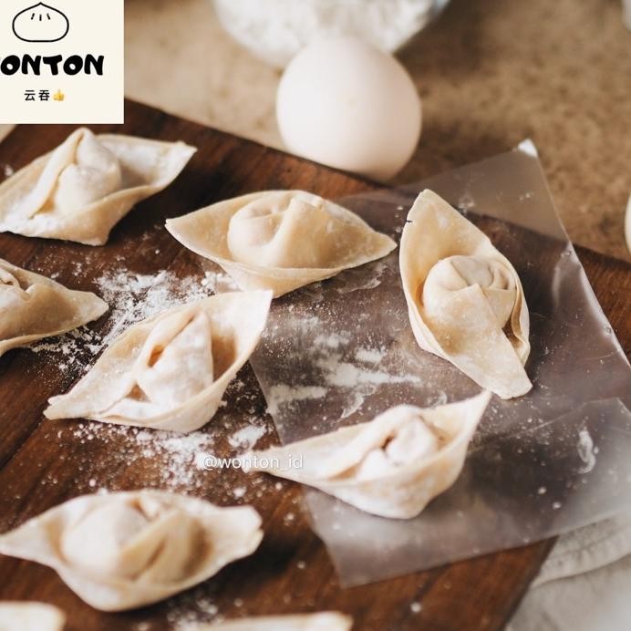 

Homemade Wonton Fresh Frozen Pangsit Fresh Pangsit Enak Pangsit Homemade Wonton Id Dimsum Frozen Food