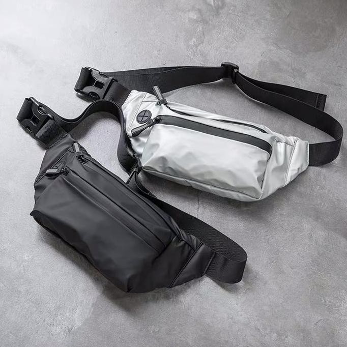 Tas Wanita Import Pinggang Selempang Waistbag Waist Bag Jinpaidi Jpd002 002 Reflective 3M Parasut