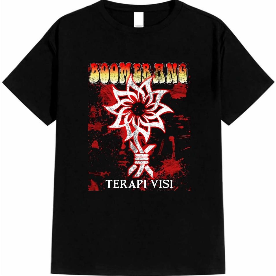 Promo Kaos Musik Boomerang T-Shirt Baju Band