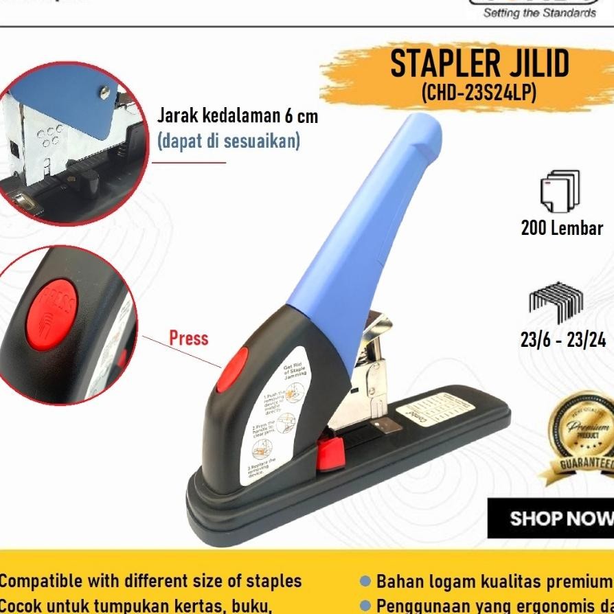 

Less Efort Heavy Duty Isi Staples Jilid Jepretan Stapels Alat Stapler Jilid Besar 23S24 Lp Hd 12N24 Hekter Sejenis Joyko