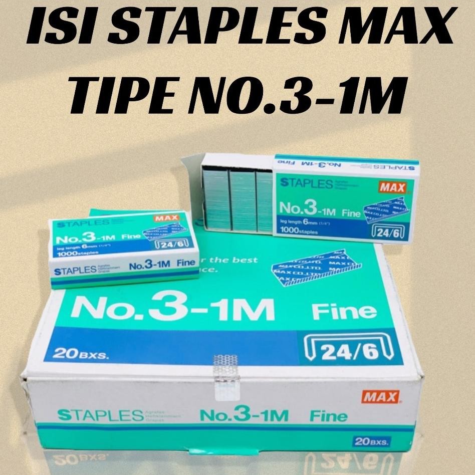 

Isi Staples Max No.31M Isi Staples