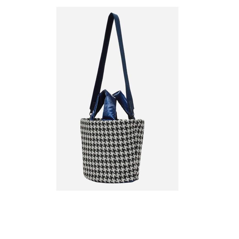 Kwani Soft Tote Bag Houndstooth