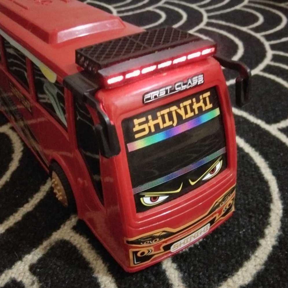 Eqw-68 Strobo Miniatur | Rotator Bus Basuri | Miniatur Lampu Bus