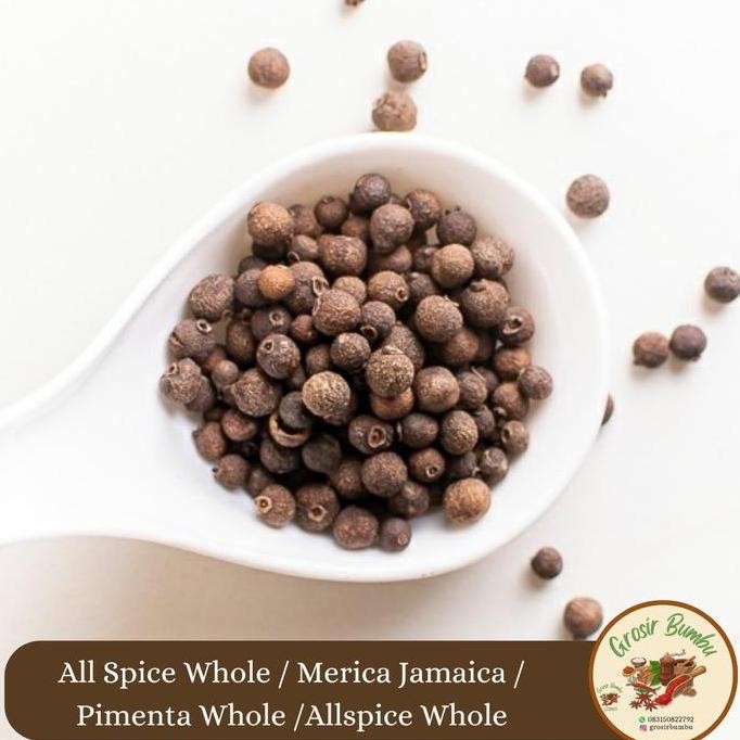 

READY ALLSPICE WHOLE 50GR MERICA JAMAICA PIMENTA UTUH REMPAH IMPORT