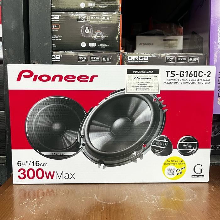 Speaker Split Pioneer TS-G160C-2 6.5 Inch 2-Way / Speaker Mobil Pioneer Berkualitas