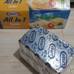 

Keju Cheddar Kraft All In One Repa 1Kg