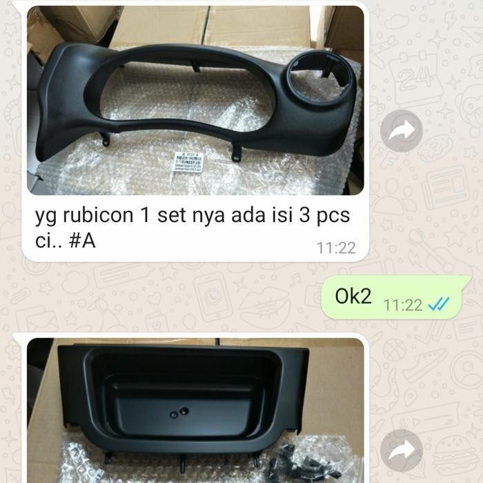 frame panel jeep wrangler rubicon 2011 up 10.1 inchi android Terbaru
