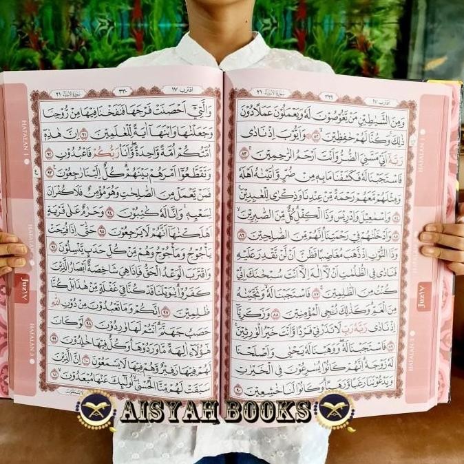 

Alquran samsia ukuran jumbo madinah,alquran lansia jumbo besar CS