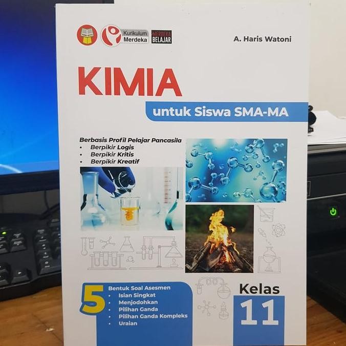 Baru Buku Kimia Untuk Siswa Sma/Ma Kelas 11 (Kur. Merdeka) - Yrama Widya
