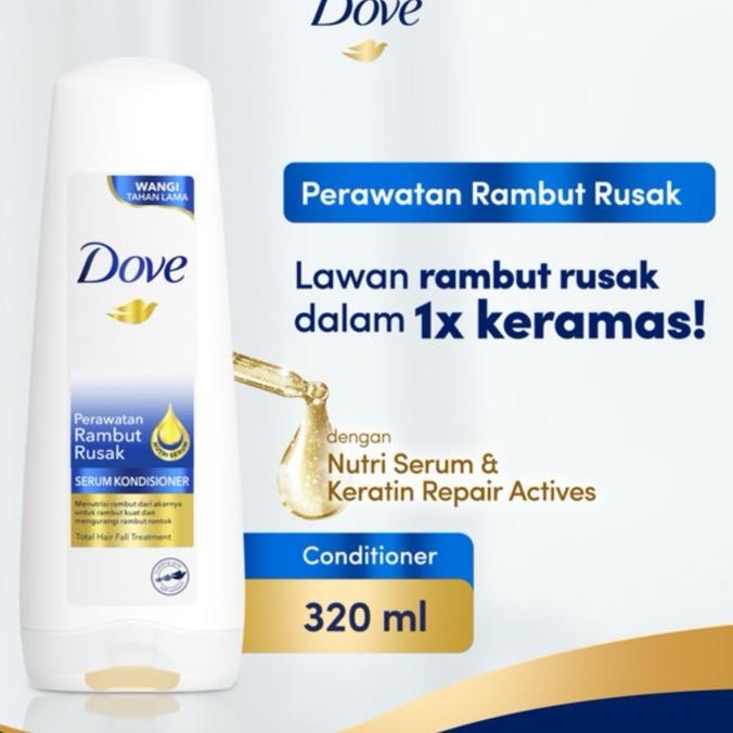 Dove Total Damage Conditioner Treatment 320Ml