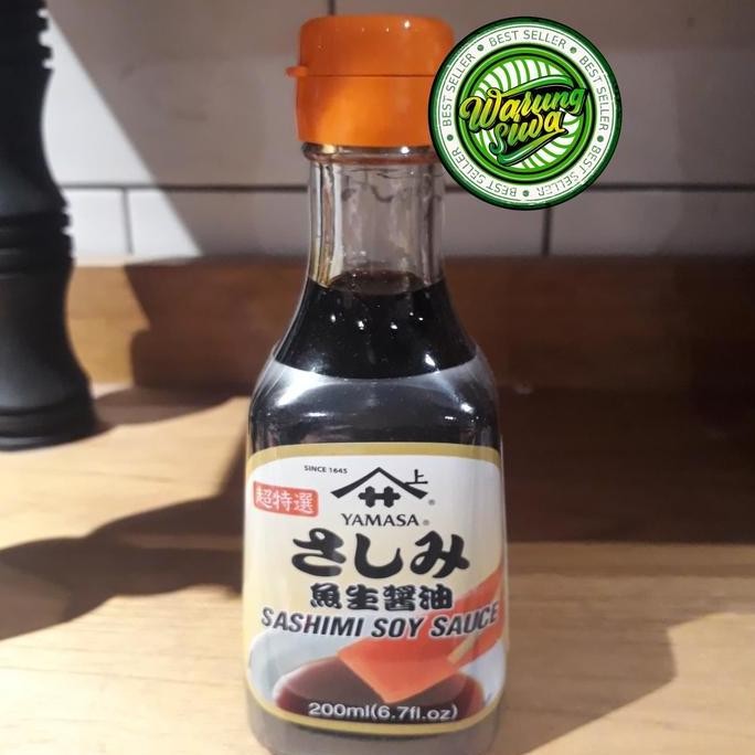 

Promo Yamasa Sashimi Soy Sauce 200ml Kecap Asin Jepang Khusus Sashimi