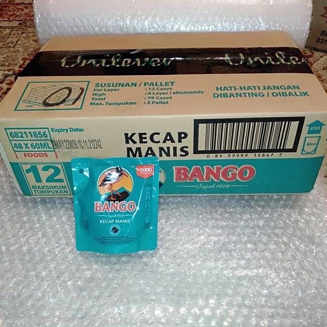 

Promo Kecap Bango Manis 60ml 1 Dus Isi 48pcs - Kecap Mini untuk Jualan / Parcel