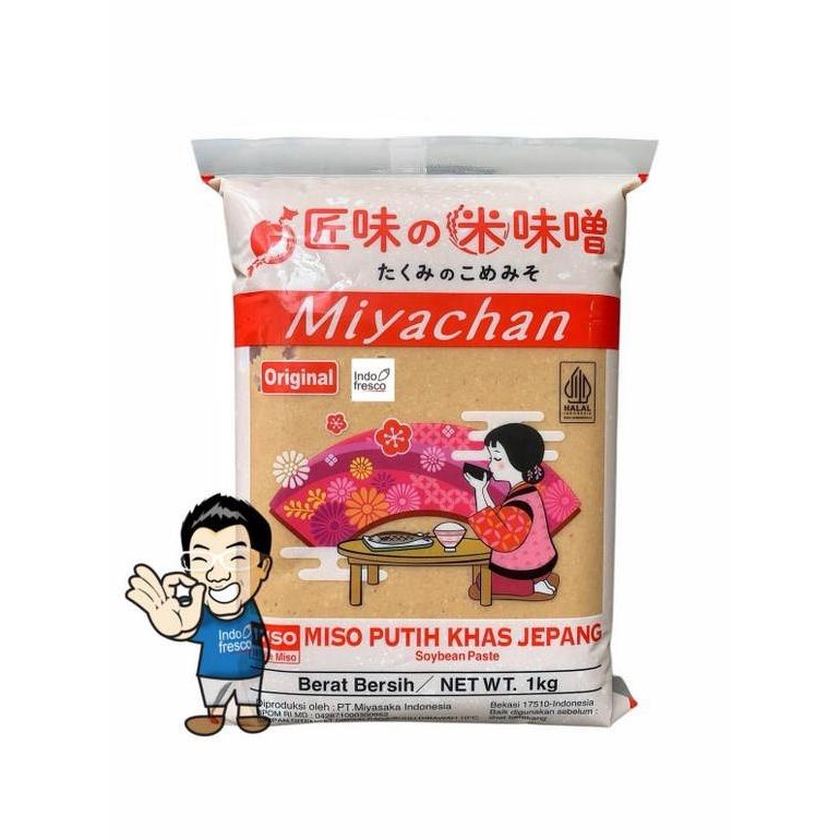 

Promo Miyachan Miso Paste Jepang 1Kg - Pasta Miso Fermentasi Kedelai Ala Jepang