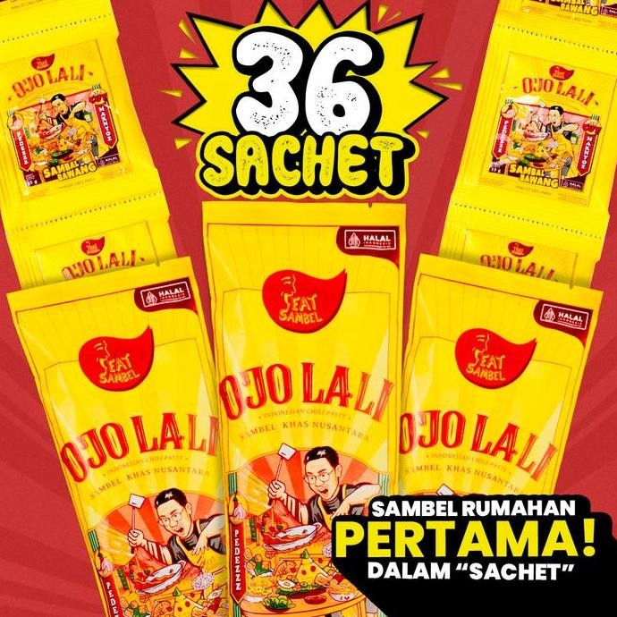 

Promo [36 Sachet] Sambal Bawang Ojolali - Paket Sambel Pedas Praktis Populer