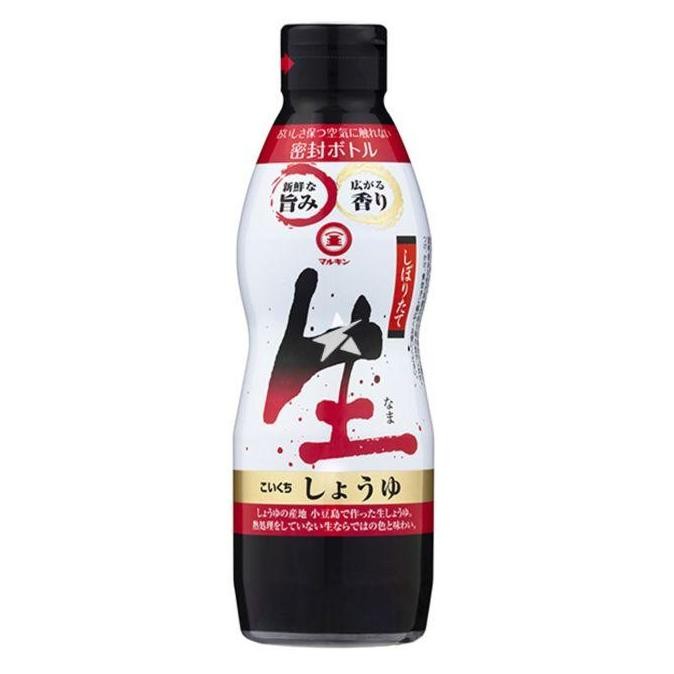 

Promo Marukin Nama Shoyu Kecap Asin Jepang 450ml - Shoyu Botol Original Jepang