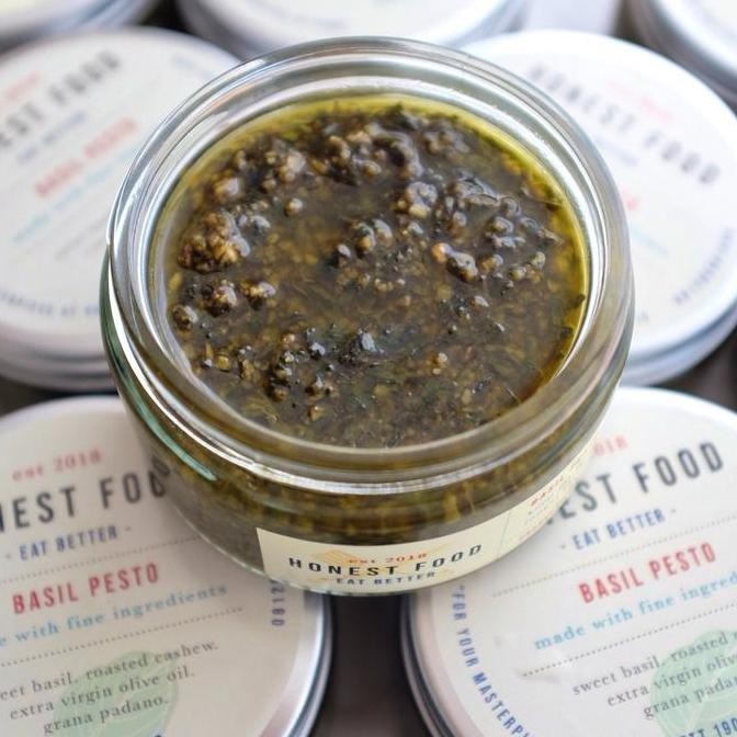 

Promo Honestfood Basil Pesto Spread - Selai Roti, Olesan Sandwich & Saus Pasta