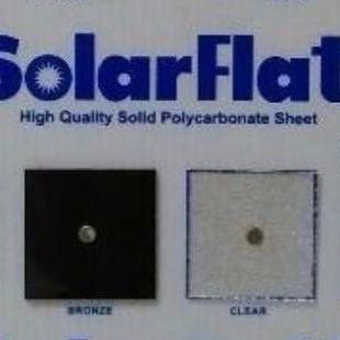 Atap Polycarbonate Solarflat 1.2Mm Bronze Dan Grey Kualitas Premium