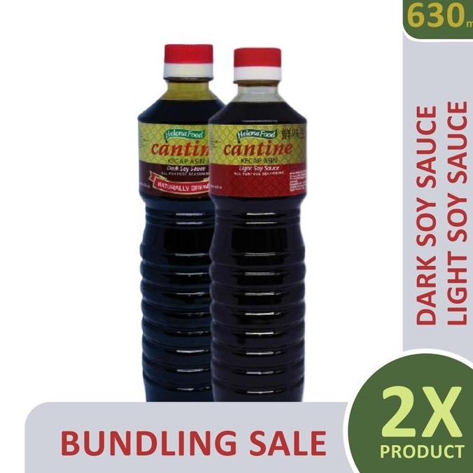 

Promo Paket Kecap Kombo Light + Dark Soy Sauce 630ml - Kecap Asin Terang & Hitam