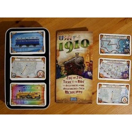 Ticket To Ride USA 1910 Expansion Board Game