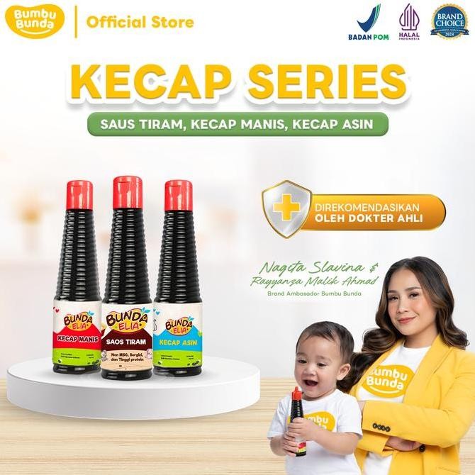 

Promo Bumbu Bunda Elia Bundling Kecap Manis, Kecap Asin, Saus Tiram & MPASI
