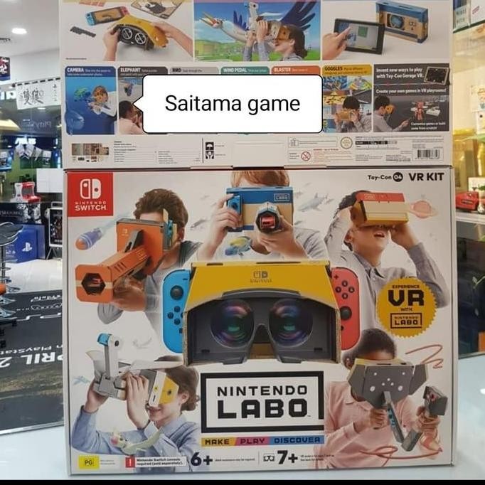Nintendo Switch Labo Vr Kit Kode 5504