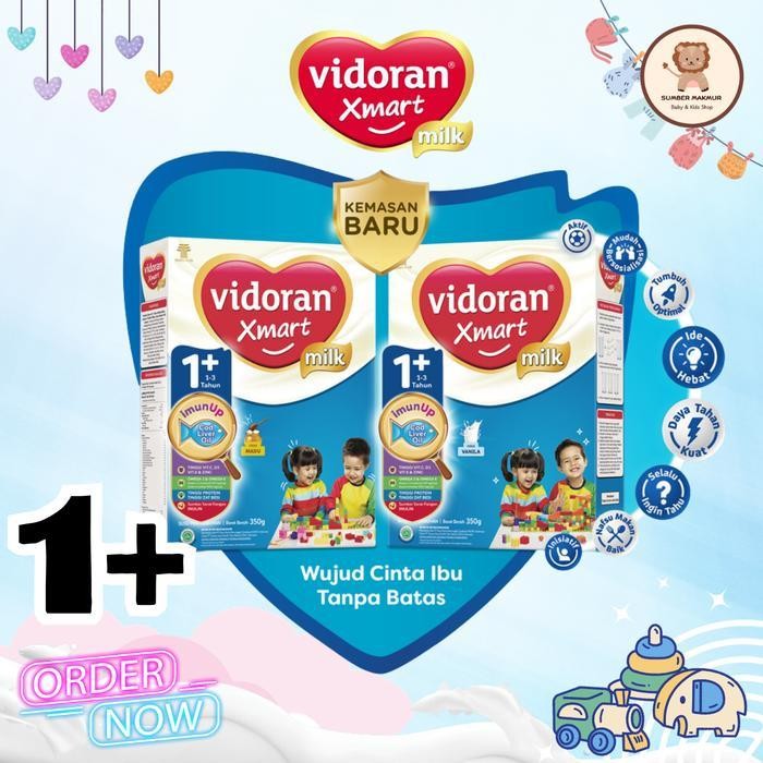 

Bis Vidoran Xmart 1+ All Variant / Susu Formula Pertumbuhan Anak 1-3 Tahun