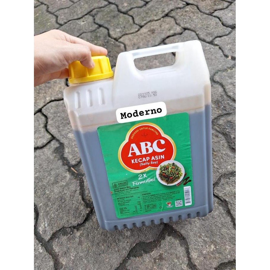 

Promo Kecap Asin ABC 6 Kg Jerigen | Kecap Literan Refill Dapur